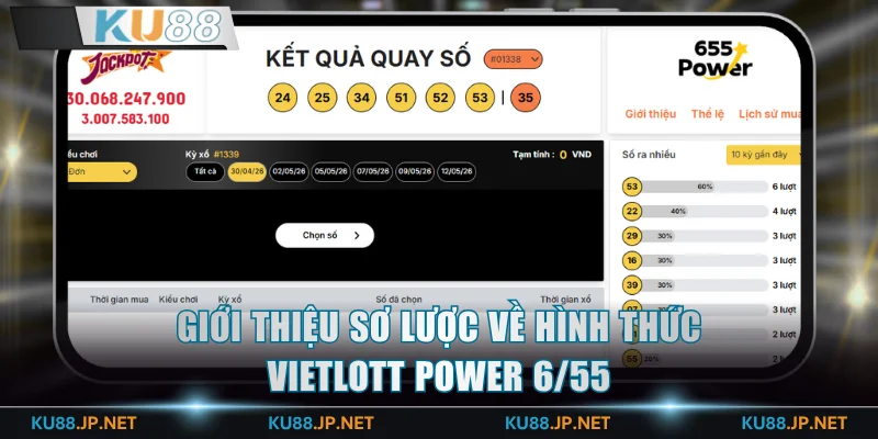 Giới thiệu sơ lược về hình thức Vietlott Power 6/55
